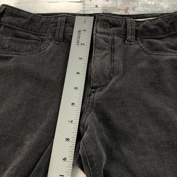 Anthropologie Pilcro and The Letterpress Serif Stone Gray Skinny Corduroy 26 - Picture 7 of 11